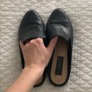 Mule slip on shoes